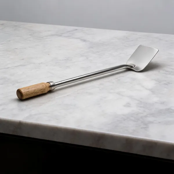 Metal_And_Wood_Long_Handle_Flat_Cooking_Spatula