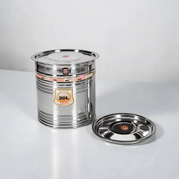 Stainless_Steel_20_Litre_Cylindrical_Storage_Container