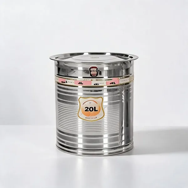 Stainless_Steel_20_Litre_Cylindrical_Storage_Container