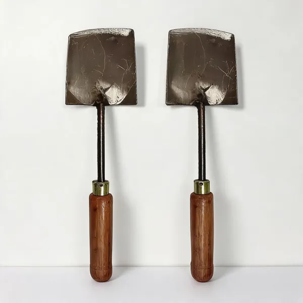 Metal_Blade_Wooden_Handle_Garden_Hand_Trowel_-_Pack_Of_2