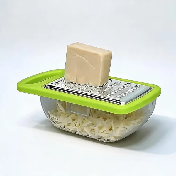 Plastic_And_Metal_Manual_Food_Grater_With_Storage_Container_-_Pack_Of_2