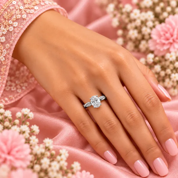 Oval_Clear_Stone_Solitaire_Ring_–_Adjustable_Silver-Tone_Twisted_Pavé_Band