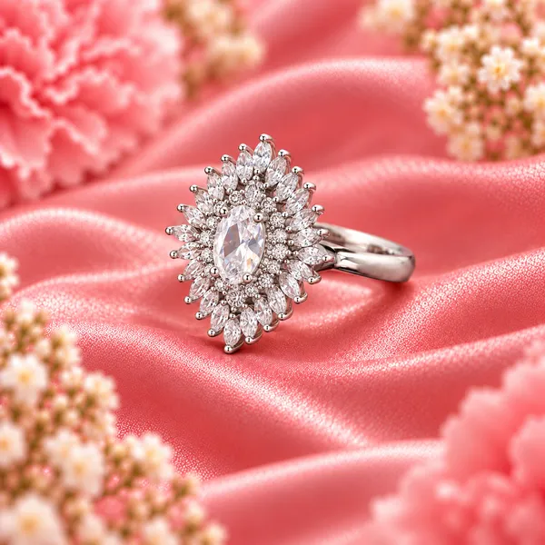 Elegant_Silver-Tone_Cluster_CZ_Crystal_Statement_Ring