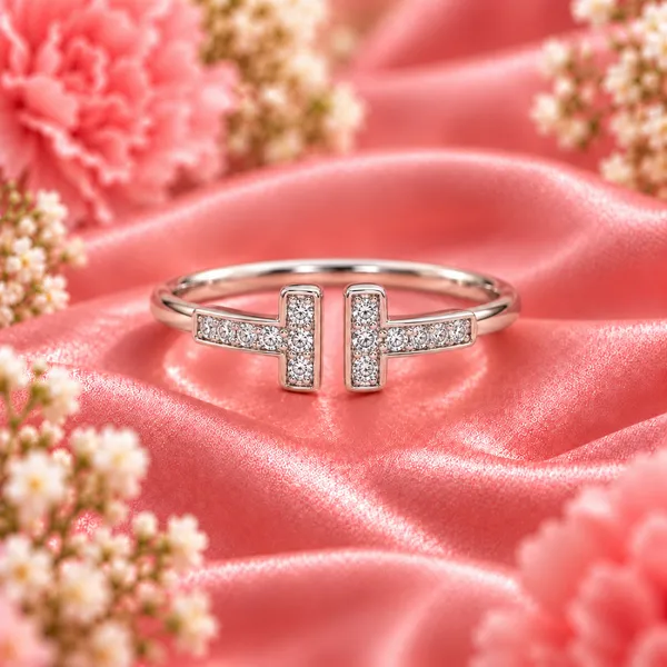 Silver-Tone_Pavé_Double_T-Bar_Open_Ring