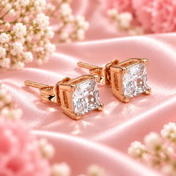 Elegant_Rose_Gold_Square_Stud_Earrings_with_Sparkling_Crystals
