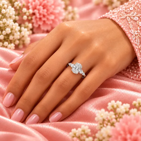 Oval_Clear_Stone_Ring_with_Sparkling_Side_Stones_–_Adjustable_Silver-Tone_Band