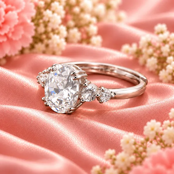 Oval_Clear_Stone_Ring_with_Sparkling_Side_Stones_–_Adjustable_Silver-Tone_Band