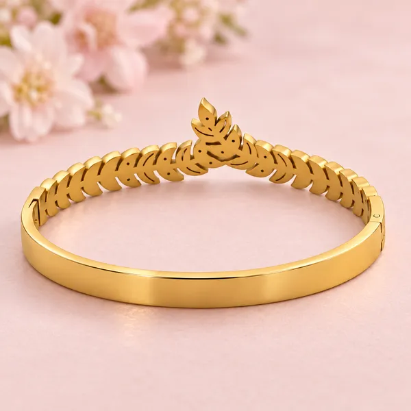 Golden_Leaf_Bangle_with_Sparkling_Stone_Accents