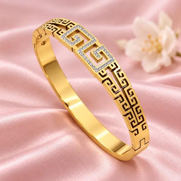 Golden_Greek_Key_Bangle_with_Sparkling_Stone_Details