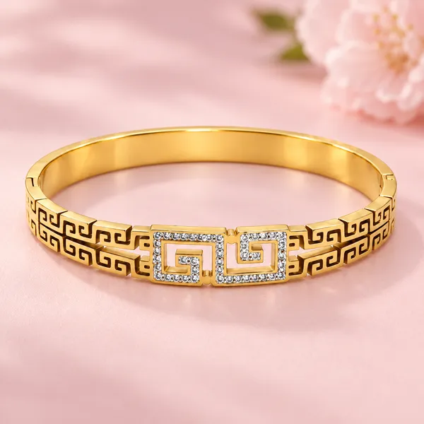 Golden_Greek_Key_Bangle_with_Sparkling_Stone_Details
