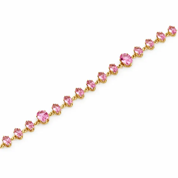 Pink_Stone_Gold_Tone_Bracelet_for_Women