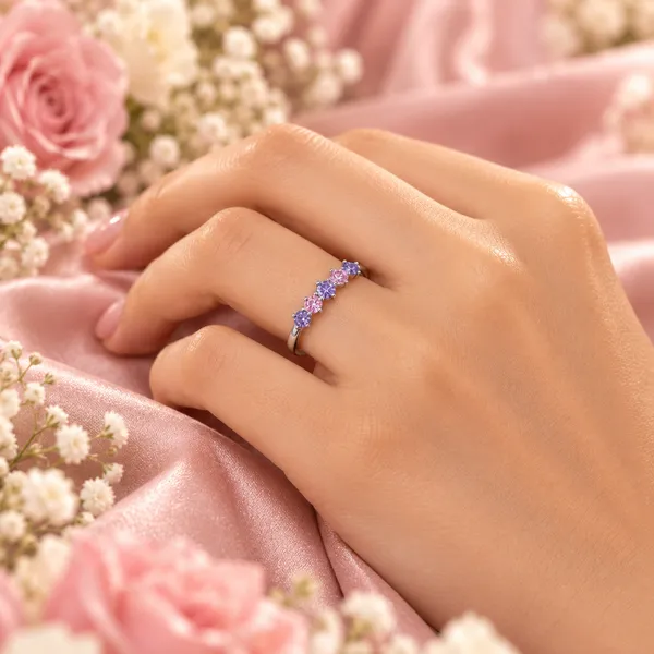 Elegant_Silver-Tone_Multi-Color_Crystal_Band_Ring