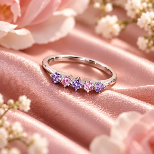 Elegant_Silver-Tone_Multi-Color_Crystal_Band_Ring