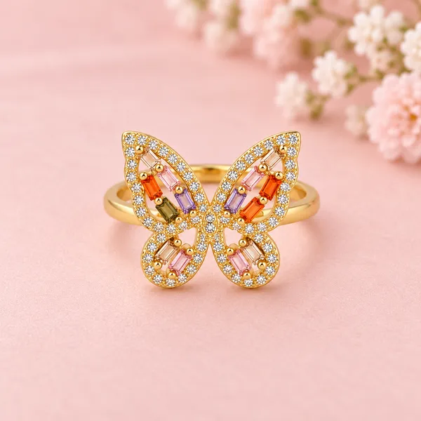 Gold-Tone_Butterfly_Ring_–_Delicate_Nature-Inspired_Jewelry
