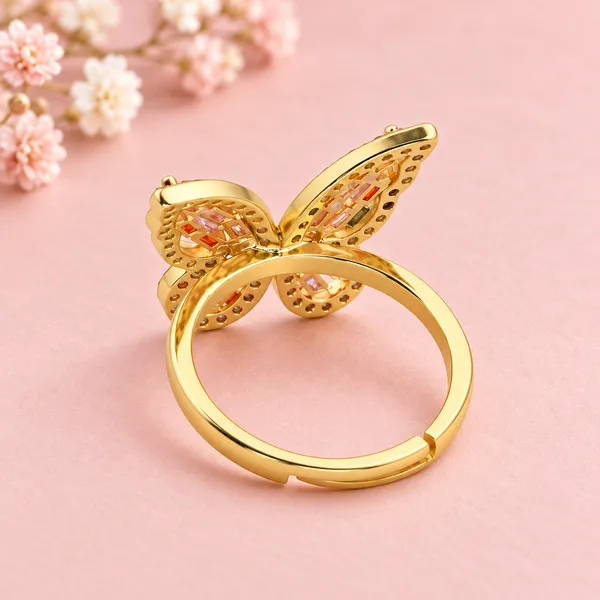 Gold-Tone_Butterfly_Ring_–_Delicate_Nature-Inspired_Jewelry