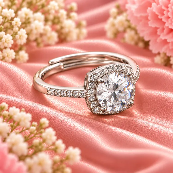 Round_Clear_Stone_Ring_with_Cushion-Shaped_Halo_–_Adjustable_Silver-Tone_Band