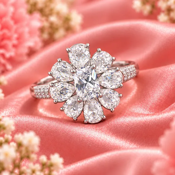 Floral_Cluster_Ring_–_Pear-Shaped_Petals_with_Pavé_Band,_Statement_Ring_for_Women