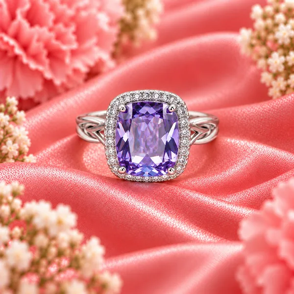 Elegant_Silver-Tone_Purple_Crystal_Halo_Statement_Ring