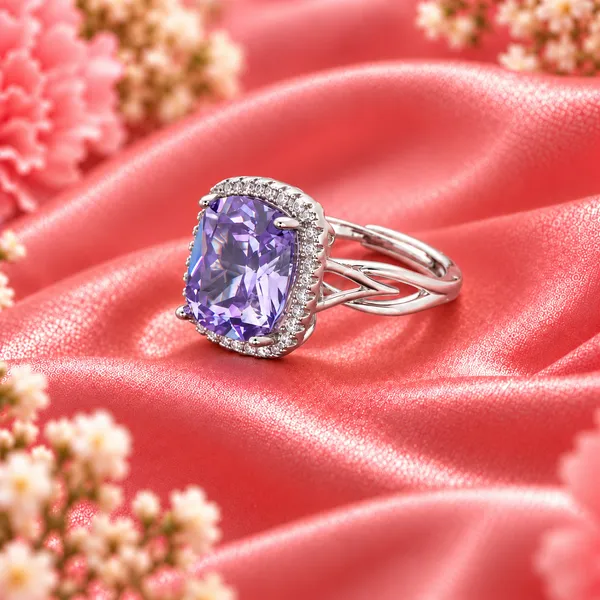 Elegant_Silver-Tone_Purple_Crystal_Halo_Statement_Ring