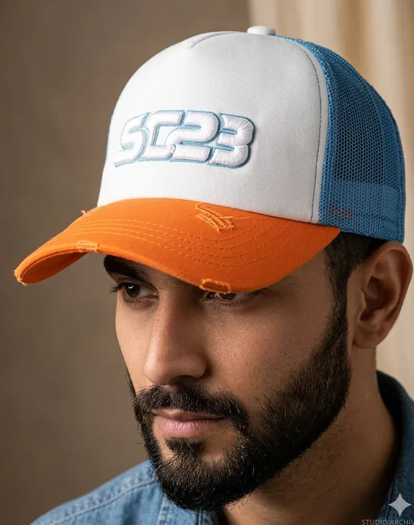 Velocity_Orange_Blue_Cap