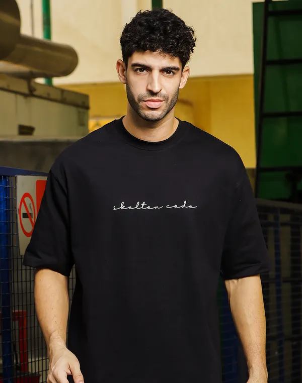 Logo_23_Crew_Neck_Tee_Black_Unisex
