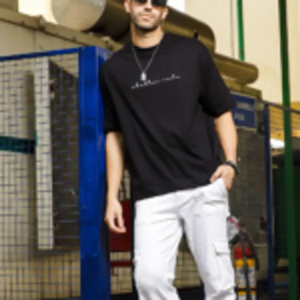 Logo_23_Crew_Neck_Tee_Black_Unisex