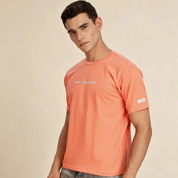 Carrot_Cotton_Spandex_Slim_Fit_T-Shirt_For_Unisex