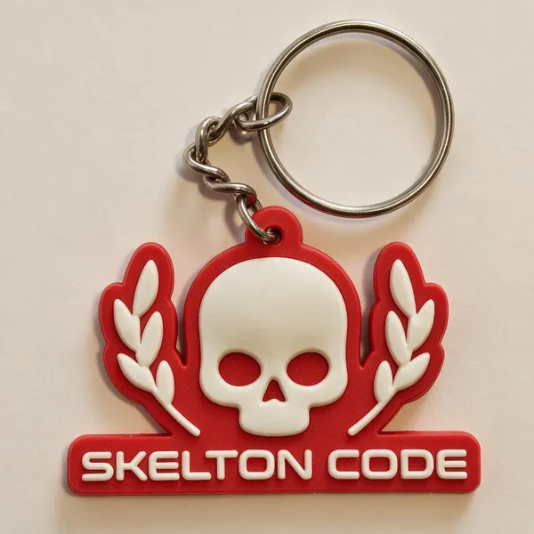 Red_Skull_Keychain_For_Unisex