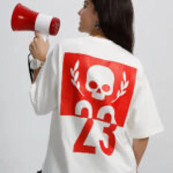 Logo_23_Crew_Neck_Tee_White_Unisex