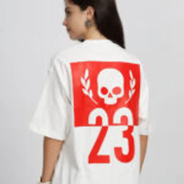 Logo_23_Crew_Neck_Tee_White_Unisex