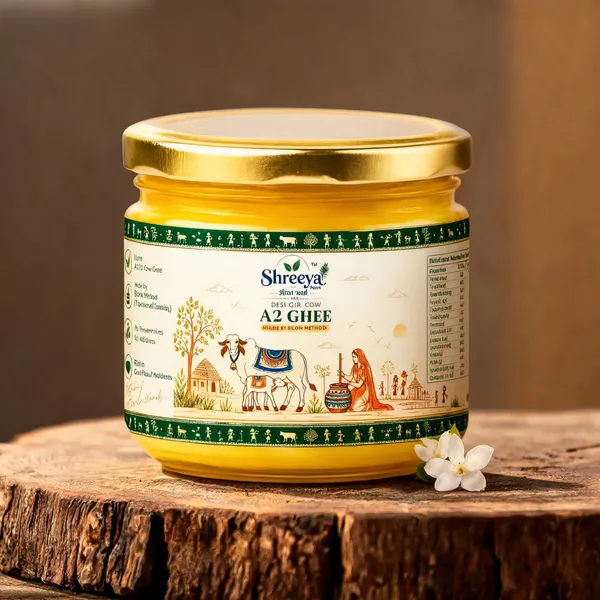 Shreeya_Farm_Desi_Gir_Cow_A2_Ghee_250_Ml