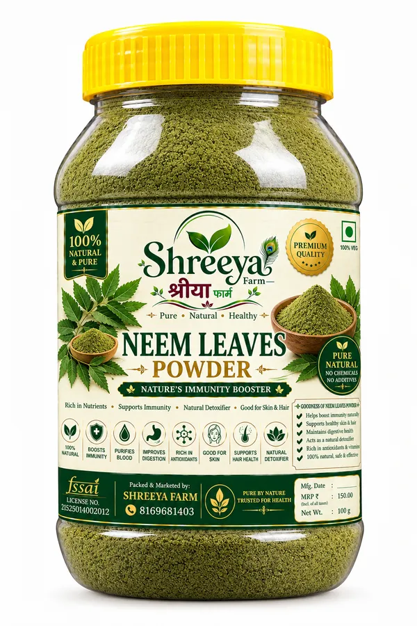 Shreeya_Farm_Neem_Leaves_Powder_100_G