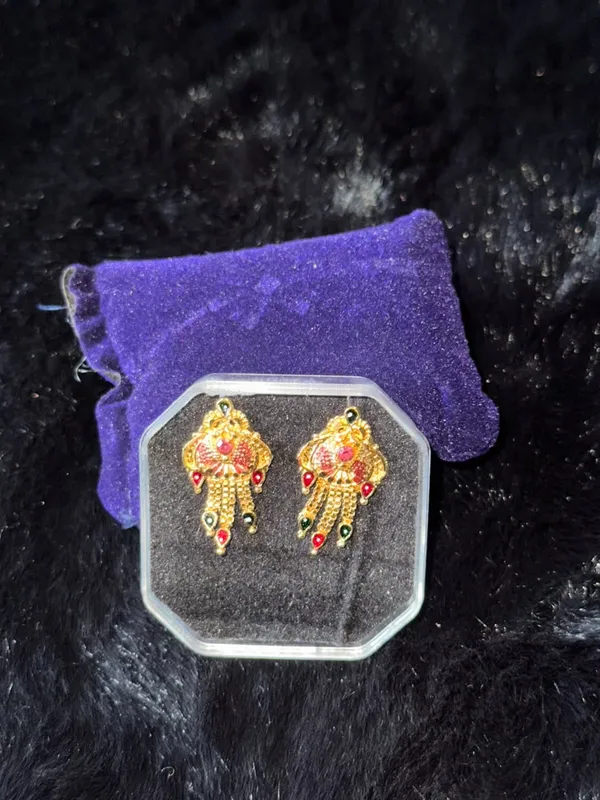Gold_Tone_Ornate_Dangle_Earrings_for_Women