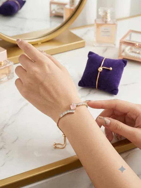 Gold-Tone_Stone-Studded_Bracelet_for_Women