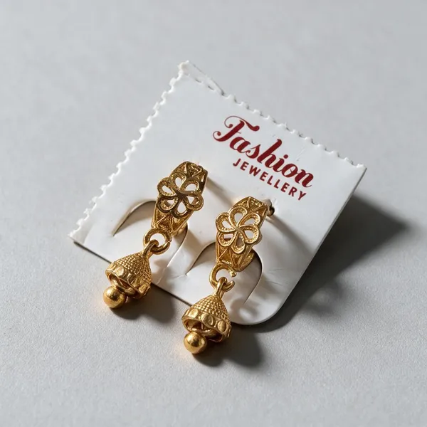 Gold_Tone_Copper_Floral_Jhumka_Earrings_For_Women
