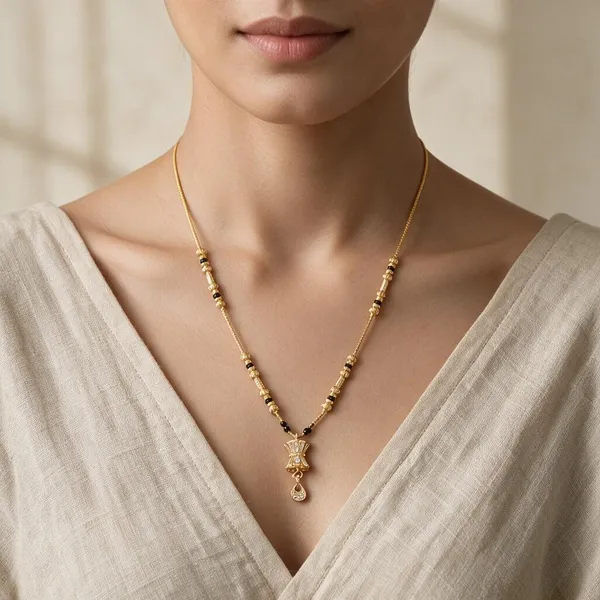 Gold_Tone_Copper_Black_Beaded_Mangalsutra_Necklace_For_Women