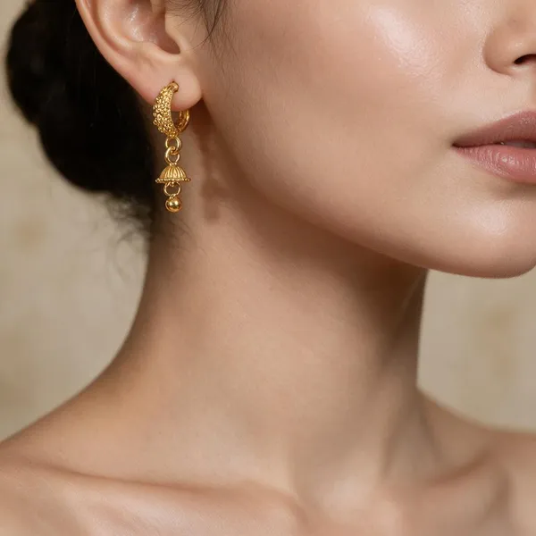 Gold_Tone_Copper_Traditional_Jhumka_Earrings_For_Women