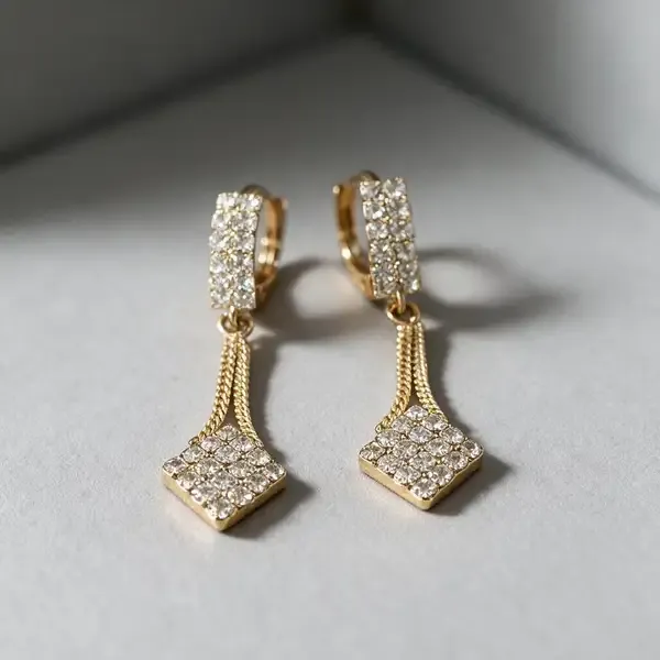 Gold_Tone_Copper_Drop_Earrings_Duo