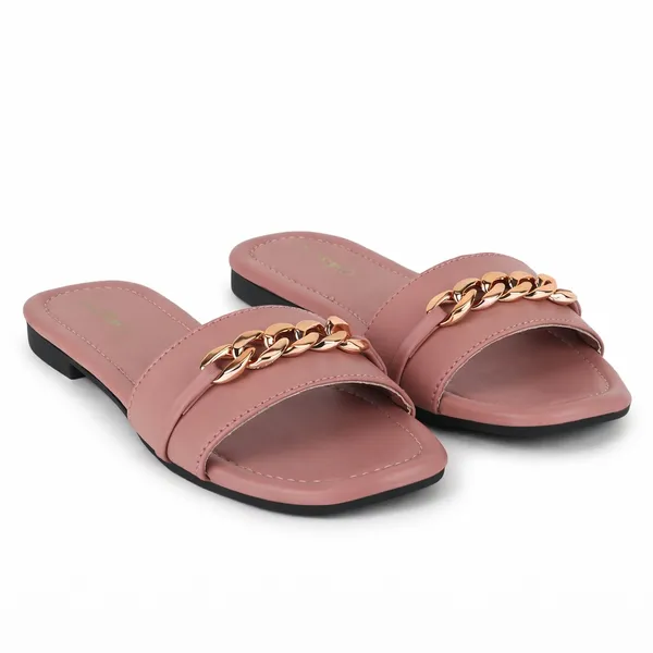 Pink_Synthetic_Flat_Sandals_For_Women