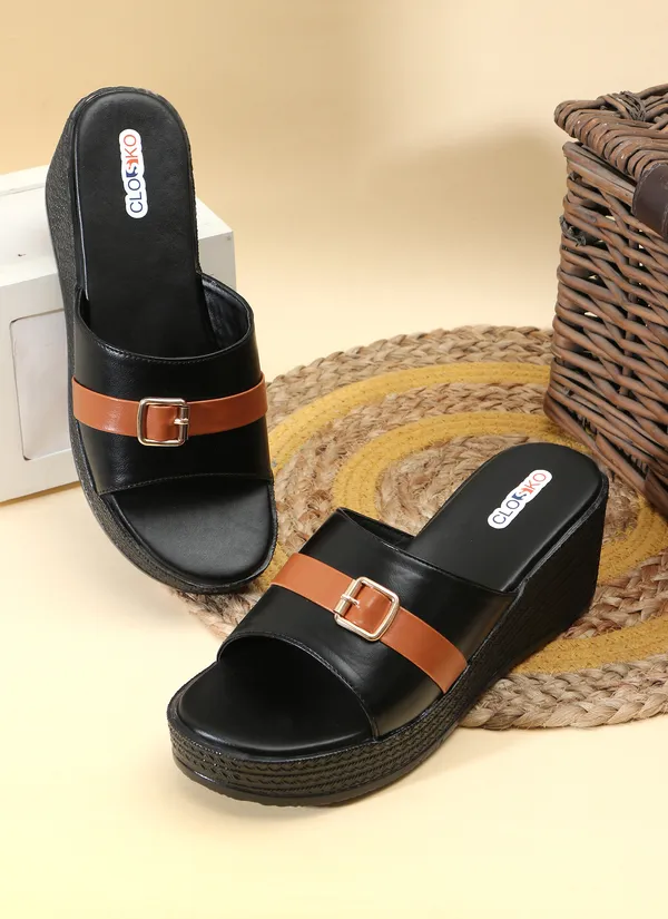 Black_Synthetic_Wedge_Slip-On_Sandals_For_Women