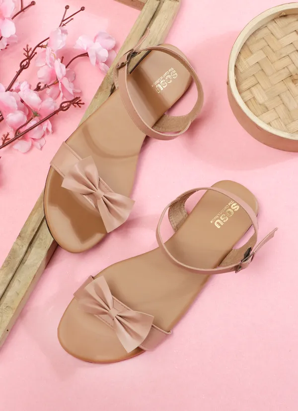 Pink_Synthetic_Flat_Sandals_For_Women