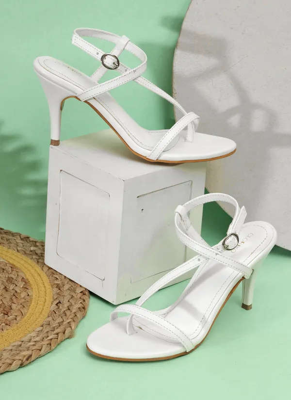 White_Strappy_Heeled_Sandals_For_Women