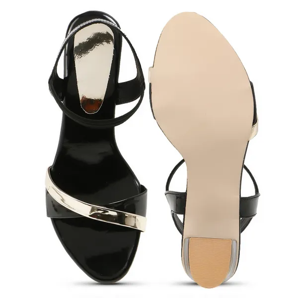 Black_Synthetic_Block_Heel_Sandals_For_Women