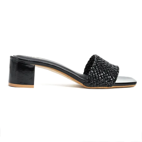 Black_Woven_Block_Heel_Sandals_For_Women
