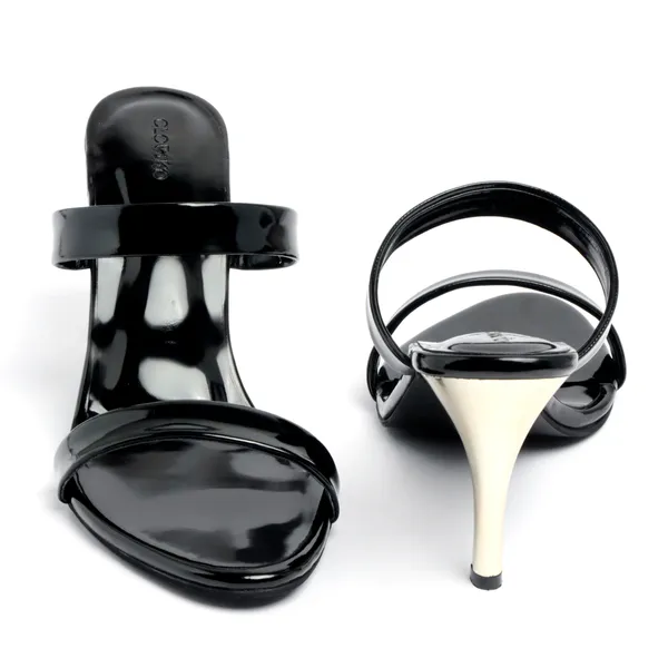 Black_Patent_Heeled_Sandals_For_Women