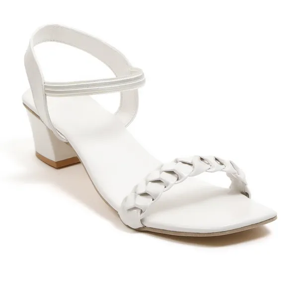 White_Block_Heel_Ankle_Strap_Sandals_For_Women