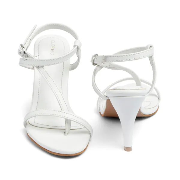 White_Strappy_Heeled_Sandals_For_Women