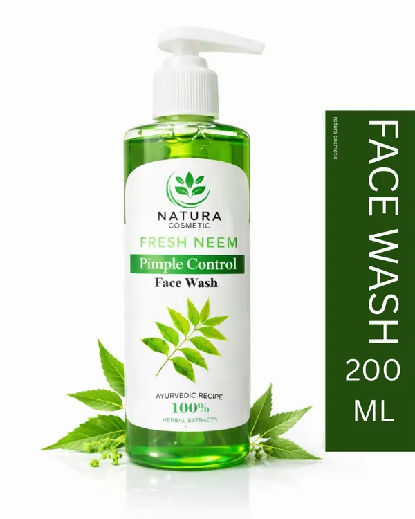 Natura_Cosmetic_Fresh_Neem_Pimple_Control_Face_Wash