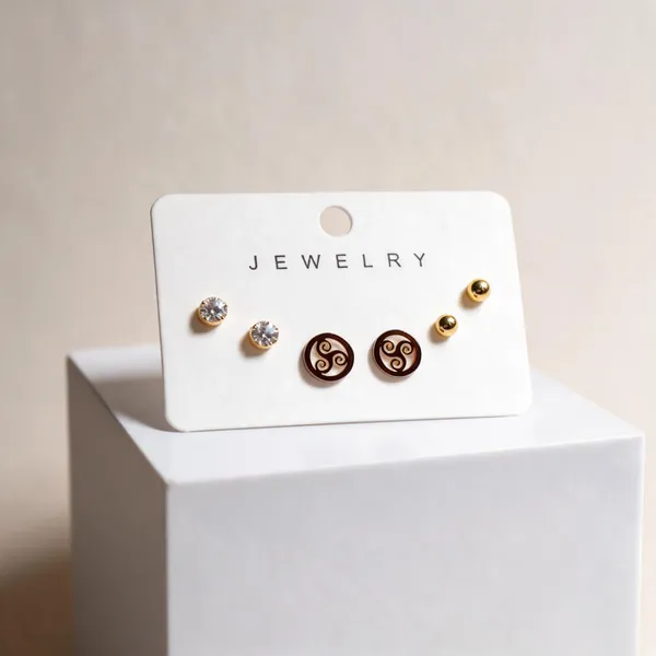 Golden_Alloy_Sparkling_Swirl_Stud_Earrings_Set_For_Women