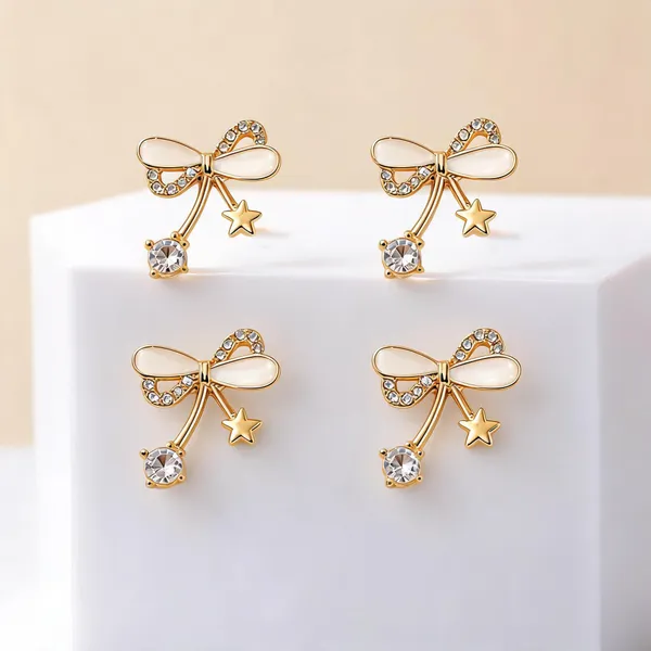 Golden_Alloy_Crystal_Bow_Stud_Earrings_For_Women_-_Pack_of_4
